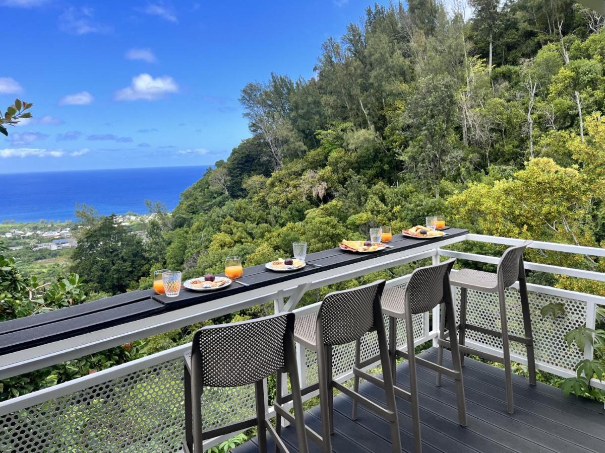"La Ravine" Prive, Luxe, Avec Une Vue Unique Saint-Joseph Exterior photo